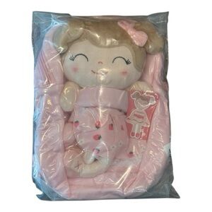 Plush Doll and Backpack